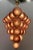 21st Century Italian Grappolo Polished Brass Frosted Amethyst Murano Glass Chandelier by Fabio LTD For Sale - Image 6 of 8