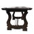 Walnut refectory table with a splendid single-plank top (with two small inlays along the edges) from the 1700s. Lyre-...