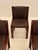 Vintage Wooden and Skai Chairs, 1960s, Set of 6 For Sale - Image 11 of 18