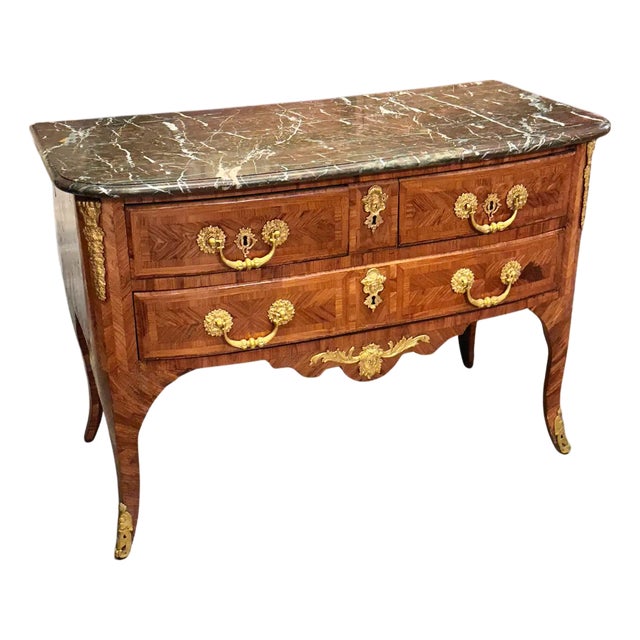 18th Century Regence Kingwood Commode For Sale