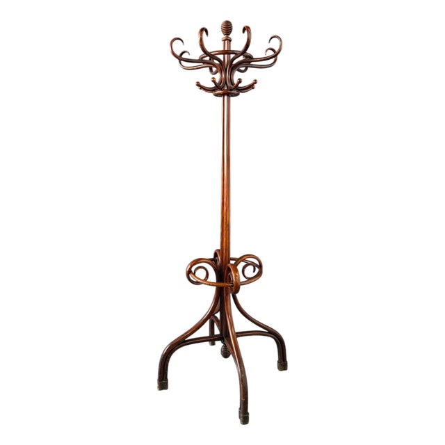 Thonet Bentwood Standing Coat Rack Nr. 1, Austria, Early 20th Century For Sale