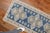 Vintage Denim Blue Geometric Turkish Runner - 2'4" x 11'10" For Sale - Image 9 of 9