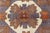 Taupe Turkish Vintage Oushak Rug With Medallions in Red, Taupe, Olive and Gray For Sale - Image 8 of 12