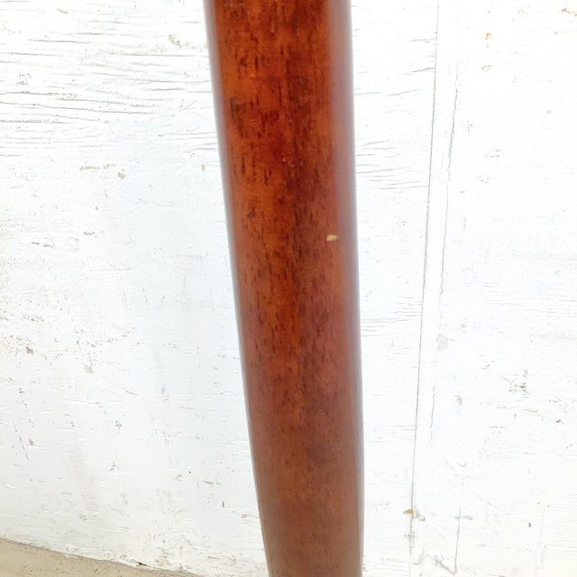 Vintage Modern Sculptural Walnut Floor Lamp in the Style of Laurel Lamp Company For Sale - Image 10 of 12
