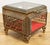 Hollywood Regency Vintage Ormolu Brass and Beveled Glass Jewelry Casket For Sale - Image 3 of 11
