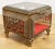 Hollywood Regency Vintage Ormolu Brass Beveled Glass Jewelry Casket For Sale - Image 3 of 11