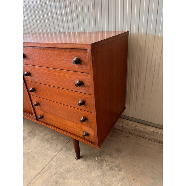 Vintage Sideboard in Teak, 1950 For Sale - Image 10 of 18