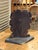 Folk Art 1920s Folk Art Carved Native Chief Doorstop Polychrome Painted Wooden Sculpture For Sale - Image 3 of 7