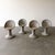 Vintage 1970s Willy Guhl Brutalist Concrete Tulip Chairs Set of 4 Unmarked For Sale In Palm Springs - Image 6 of 16