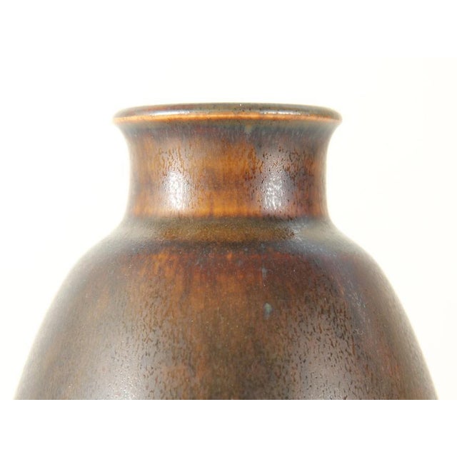 Small Vintage Vase by Erik & Ingrid Triller for Tobo Stengods Verkstad For Sale - Image 4 of 6