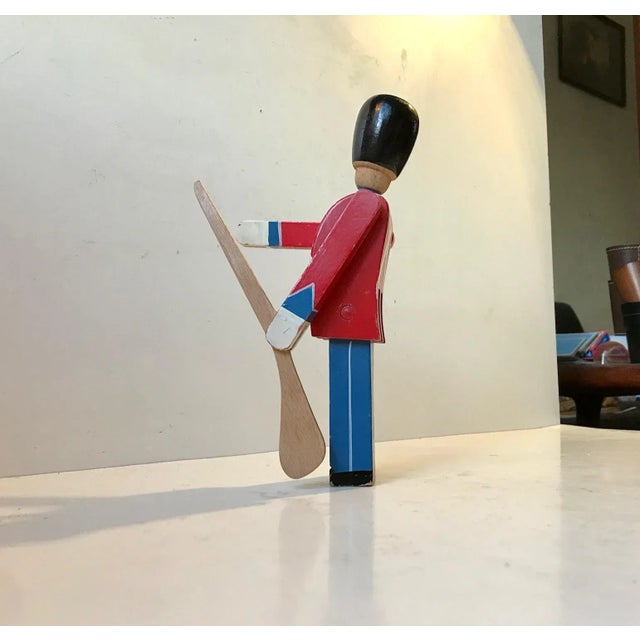 Mid-Century Modern Vintage Kings Guardsman Figurine by Kay Bojesen, 1970s For Sale - Image 3 of 7