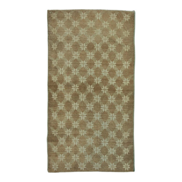 Turkish Vintage Rug 3'11" x 7'3" #20816 For Sale