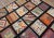 1930s 1930s Geometric Folk Art Multicolor Antique Tunisian Gafsa Flatweave Rug For Sale - Image 5 of 17