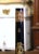 Late 19th Century 19th Century French Cobalt Blue and Gilt Porcelain Neoclassical Vase For Sale - Image 5 of 9