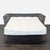2010s Mitchell Gold + Bob Williams Gray Velvet Sleeper Sofa With Tufted Back For Sale - Image 5 of 10