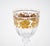 Gold Val Saint Lambert Set of 12 Gilt Gold-Decorated Tableware Wine / Water Service For Sale - Image 8 of 12