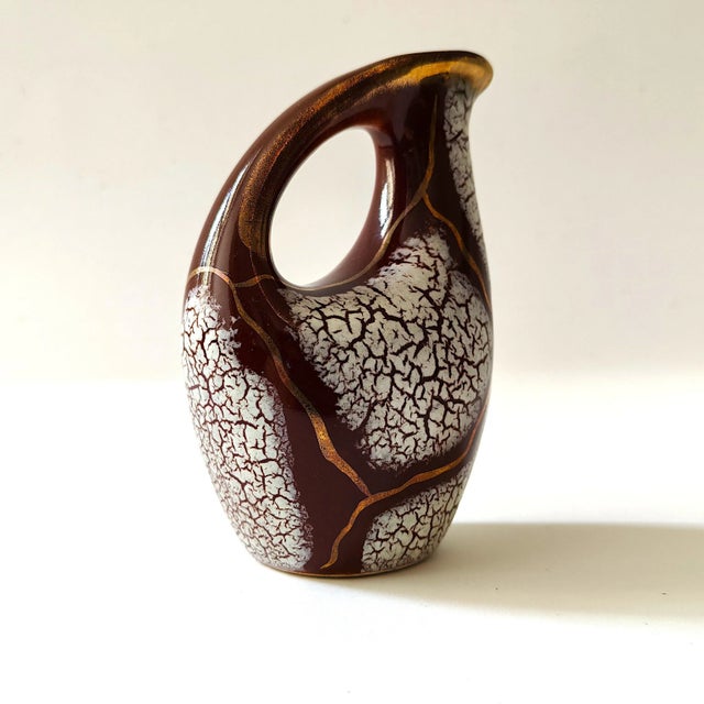 Mid-Century Modern Mid-Century Modern Ceramic Vase by Marzi & Remy, Germany, 1950s For Sale - Image 3 of 10