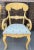 Light Yellow 1980s Vintage Painted French Country Dining Chairs With Scalamandre Fabric - Set of 6 For Sale - Image 8 of 13