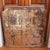 French Grey Painted Carved Oak Pier Mirror / Over Mantel Mirror For Sale - Image 11 of 13