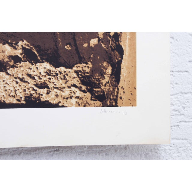 Beige Klaus Littmann, Composition, 1972, Lithograph For Sale - Image 8 of 11