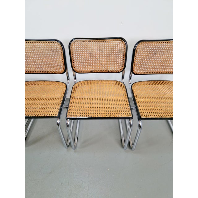 Cesca Chairs by Marcel Breuer for Knoll, Italy, 1970s, Set of 6 For Sale - Image 18 of 18