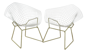 Diamond Chairs by Harry Bertoia for Knoll International, 1980s, Set of 2