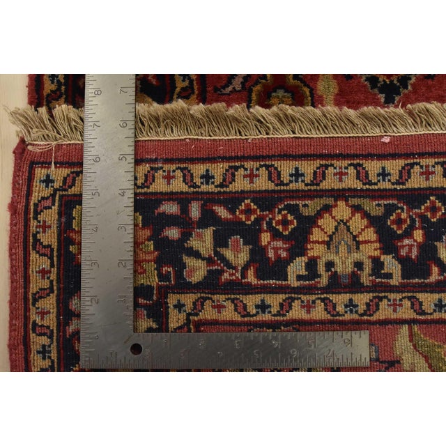 Fine Sarouk Runner 2’8” X 9’7” Pink Wool Traditional Hand-Knotted Oriental Rug For Sale - Image 12 of 12