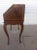 Late 20th Century Late 20th Century French Provincial Burl Walnut W/ Inlay Drop Front Desk For Sale - Image 5 of 9