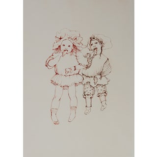Leonor Fini, Greedy, Original Etching For Sale