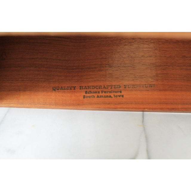 Brown Vintage Handmade Wood Tissue Box Cover For Sale - Image 8 of 10
