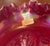 Red Fenton Iridescent Red Cranberry Daffodil Vase For Sale - Image 8 of 10