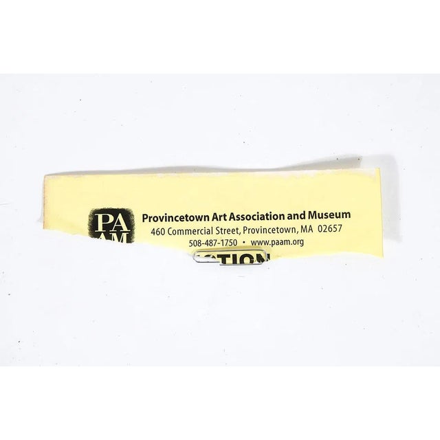 Modernist Abstract Nude Drawing Finely Framed For Sale In New York - Image 6 of 6