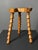 Mid-Century Brutalist French Artisanal Handmade Wood Turned Tripod Stool, 1960s For Sale - Image 15 of 17