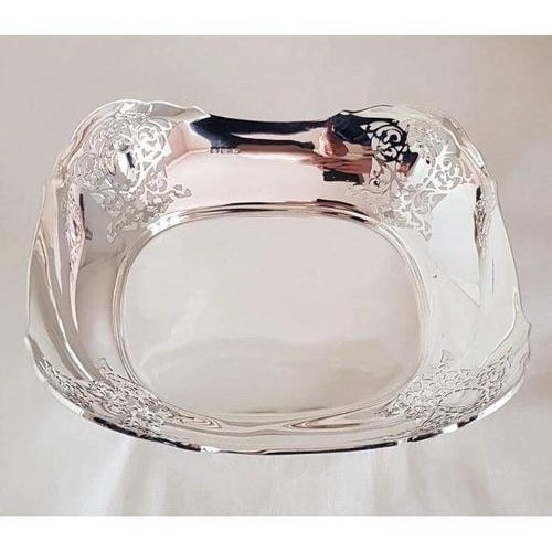 Antique Sterling Silver Fruit Bowl from Atkin Brothers, Sheffield, 1923 For Sale - Image 18 of 18