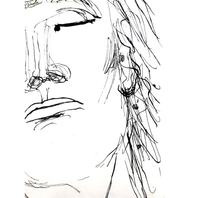 Early 21st Century Henry de Waroquier - Portrait - Original Etching 1946 For Sale - Image 5 of 7