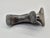 Vintage Metal Animal Figurine with Leather Tail, 1960s For Sale - Image 9 of 11