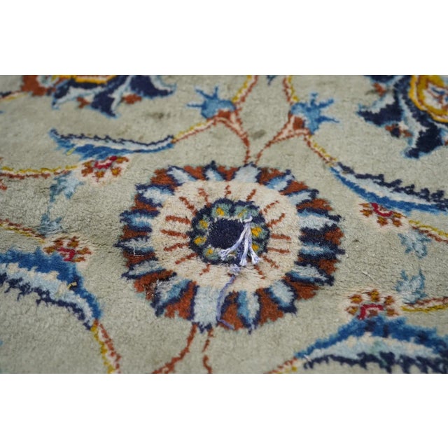 1960s Vintage Kashan Rug 10'8'' x 15'3'' For Sale - Image 12 of 12