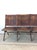 American Antique Set of Four Folding Theater Seats For Sale - Image 3 of 12