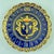 Late 19th Century Gustave Asch French Tours Blue & Gold Porcelain Crest Plates, Set of Six For Sale - Image 5 of 18