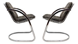Italian Chairs in the style of Gastone Rinaldi, 1970, Set of 2