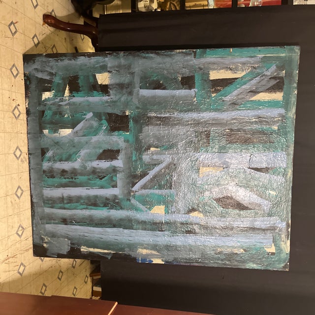 John Frates After Rothko 2, Hang Multi-Directional, Frame Choice or Painting Sold Separately, Florida Artist, Mid Century Modern, Abstract For Sale In Jacksonville, FL - Image 6 of 9