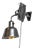 Vintage Black Scissor Wall Lamp, 1930s For Sale