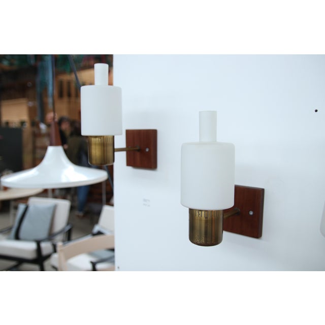 Nordlys Wall Lamps by Jo Hammerborg, 1960s, Set of 2 For Sale - Image 4 of 5