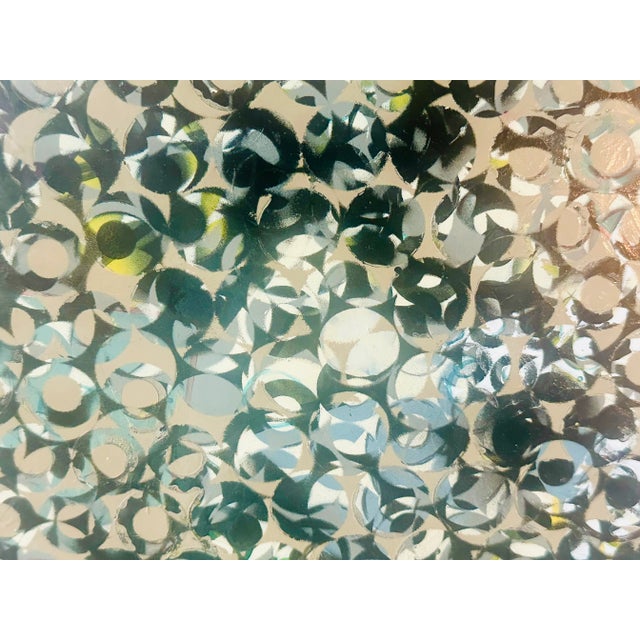 Richard Bové Painting on XL Vinyl Dance Signed I 1980s Abstract Pop Art For Sale - Image 4 of 9