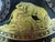 Indian Ceremonial Rajput Dhal Shield Intricate Gold Painted Hunting Scenes For Sale - Image 14 of 18