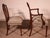 Tan Vintage Chairs and Two Armchairs in Mahogany, 1800s, Set of 8 For Sale - Image 8 of 12
