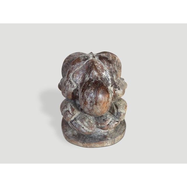 Antique Praying Buddha For Sale - Image 4 of 6