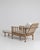 Reclining Lounge Armchair With Pull-Out Footrest In Bouclé Upholstery For Sale - Image 13 of 16