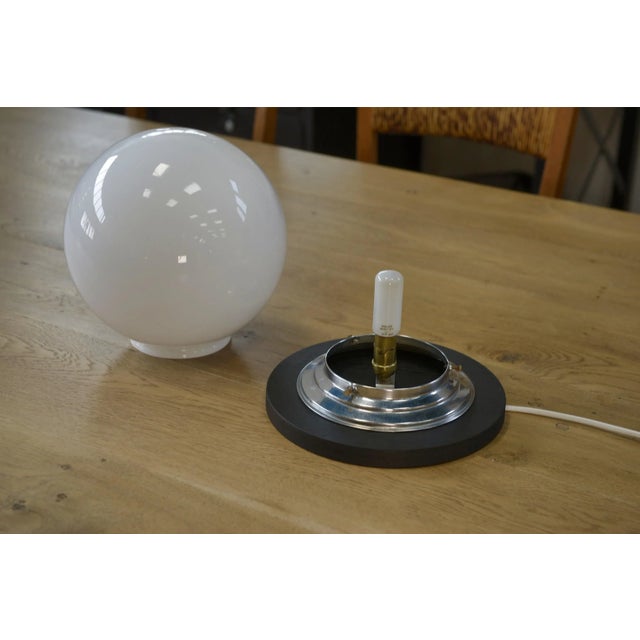 Art Deco Moon Table Lamp, 1930s For Sale - Image 6 of 9