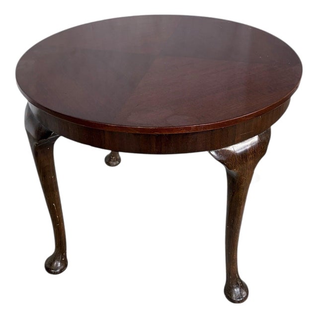 Mahogany Tea Table Walnut Coffee Table with Marquetry Side Panels, Legs Mahogany Tea Table Walnut Coffee Table with Marquetry Side Panels, Legs For Sale
